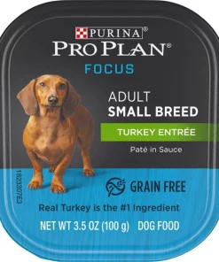 Purina Pro Plan Focus Small Breed Turkey Entree Grain-Free Wet Dog Food