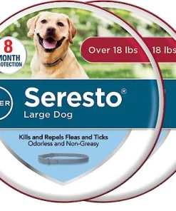 Seresto Flea & Tick Collar for Dogs, over 18 lbs