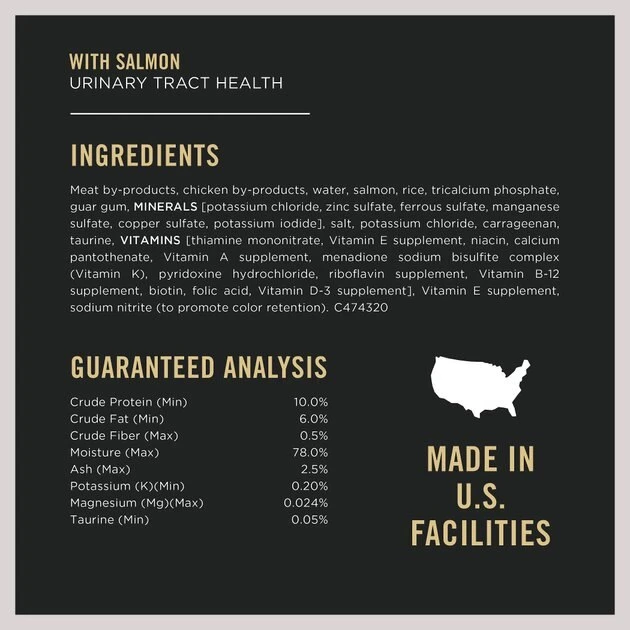 Purina Pro Plan Focus Urinary Tract Health Seafood Favorites Variety Pack Canned Cat Food, 3-oz can, case of 24 7 Purina Pro Plan Focus Urinary Tract Health Seafood Favorites Variety Pack Canned Cat Food, 3-oz can, case of 24 - Image 7