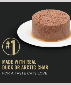 Purina Pro Plan Focus Sensitive Skin & Stomach Duck & Arctic Char Variety Pack Canned Cat Food, 3-oz can, case of 24 -Elanco Sales 216721 PT2. SY630 V1634248069