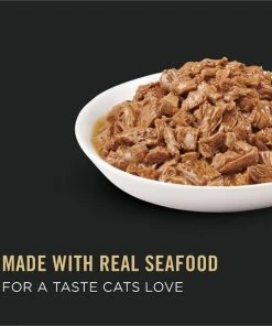 Purina Pro Plan Grilled Seafood Entree in Gravy Canned Cat Food, 3-oz can, case of 24 15 Purina Pro Plan Grilled Seafood Entree in Gravy Canned Cat Food, 3-oz can, case of 24 -Elanco Sales 216725 PT8. SY630 V1638307300