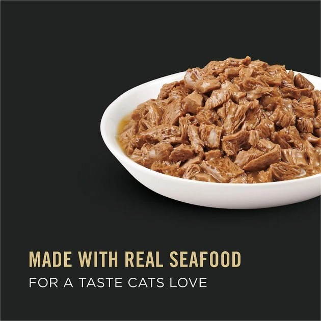 Purina Pro Plan Grilled Seafood Entree in Gravy Canned Cat Food, 3-oz can, case of 24 8 Purina Pro Plan Grilled Seafood Entree in Gravy Canned Cat Food, 3-oz can, case of 24 - Image 8