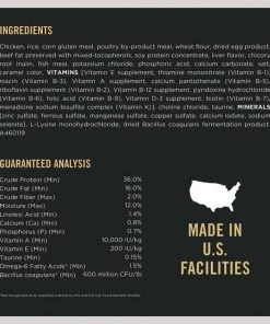 Purina Pro Plan LiveClear Probiotic Chicken & Rice Formula Dry Cat Food 14 Purina Pro Plan LiveClear Probiotic Chicken & Rice Formula Dry Cat Food -Elanco Sales 218806 PT5. SY630 V1649222800