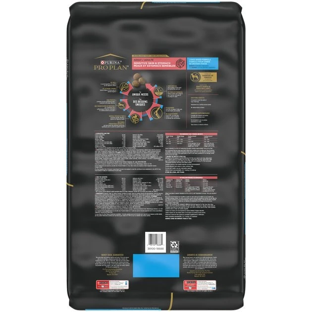 Purina Pro Plan Sensitive Skin & Stomach Salmon Adult Large Breed Formula Dry Dog Food 2 Purina Pro Plan Sensitive Skin & Stomach Salmon Adult Large Breed Formula Dry Dog Food - Image 2