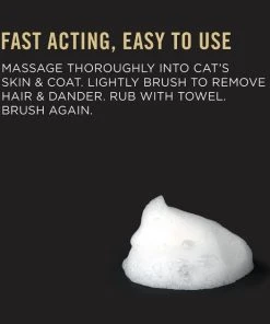 Purina Pro Plan LiveClear Rinse-Free Allergen Reducing Cat Shampoo Spray, 12.64-oz bottle -Elanco Sales 222407 PT4. SY630 V1597882927