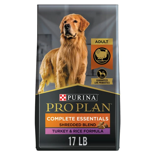 Purina Pro Plan Complete Essentials Shredded Blend Turkey & Rice Formula High Protein Dry Dog Food 1 Purina Pro Plan Complete Essentials Shredded Blend Turkey & Rice Formula High Protein Dry Dog Food