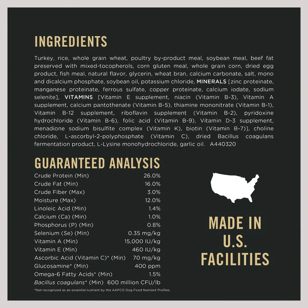 Purina Pro Plan Complete Essentials Shredded Blend Turkey & Rice Formula High Protein Dry Dog Food 6 Purina Pro Plan Complete Essentials Shredded Blend Turkey & Rice Formula High Protein Dry Dog Food - Image 6