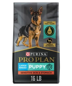 Purina Pro Plan Development Sensitive Skin & Stomach Salmon & Rice Large Breed Dry Puppy Food