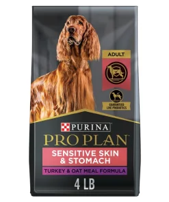 Purina Pro Plan Specialized Sensitive Skin & Stomach Turkey & Oat Meal Formula High Protein Dry Dog Food