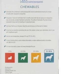 Interceptor Plus||Credelio Interceptor Plus for Dogs, 6 Chews (6-mos. supply) & Credelio for Dogs, 6 Chewable Tablets (6-mos. supply) 11 Interceptor Plus||Credelio Interceptor Plus for Dogs, 6 Chews (6-mos. supply) & Credelio for Dogs, 6 Chewable Tablets (6-mos. supply) -Elanco Sales 276945 PT2. SY630 V1622741538