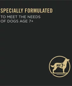 Purina Pro Plan Adult 7+ Complete Essentials Turkey & Rice Entree Wet Dog Food, 13-oz can, case of 12 -Elanco Sales 280293 PT2. SY630 V1615845119