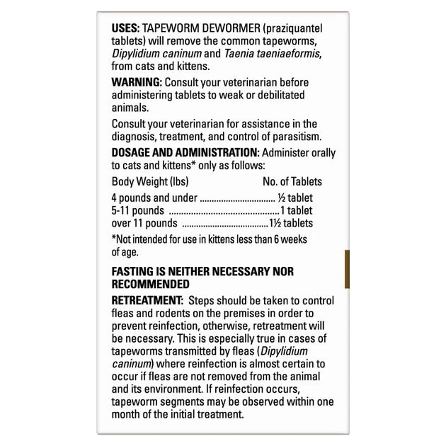 Advantage II||Elanco Advantage II Flea Spot Treatment, 5-9 lbs + Elanco Tapeworm Cat De-Wormer 8 Advantage II||Elanco Advantage II Flea Spot Treatment, 5-9 lbs + Elanco Tapeworm Cat De-Wormer - Image 8