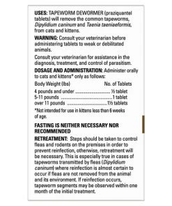 Advantage II||Elanco Advantage II Flea Spot Treatment, over 9 lbs + Elanco Tapeworm Cat De-Wormer -Elanco Sales 292566 PT7. SY630 V1651617386