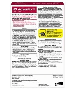 K9 Advantix II||Vet's Best K9 Advantix II Flea & Tick Spot Treatment, 21-55 lbs + Vet's Best Flea + Tick Yard & Kennel Spray for Dogs -Elanco Sales 293290 PT2. SY630 V1651631222