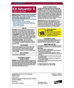 K9 Advantix II||Vet's Best K9 Advantix II Flea & Tick Spot Treatment, over 55-lbs + Vet's Best Flea + Tick Yard & Kennel Spray for Dogs -Elanco Sales 293294 PT2. SY630 V1651626385
