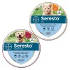 Seresto Flea & Tick Collar for Dogs, over 18-lbs + Flea & Tick Collar for Cats