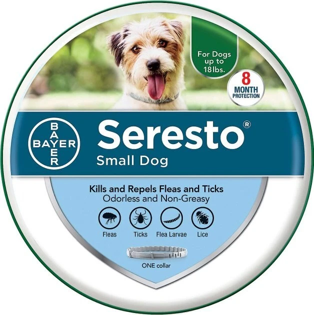 Seresto Flea & Tick Collar for Dogs, up to 18-lbs + Flea & Tick Collar for Cats 2 Seresto Flea & Tick Collar for Dogs, up to 18-lbs + Flea & Tick Collar for Cats - Image 2