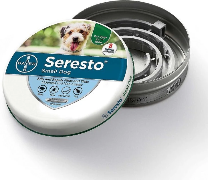 Seresto Flea & Tick Collar for Dogs, up to 18-lbs + Flea & Tick Collar for Cats 3 Seresto Flea & Tick Collar for Dogs, up to 18-lbs + Flea & Tick Collar for Cats - Image 3