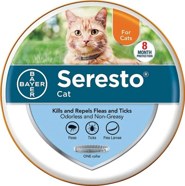 Seresto Flea & Tick Collar for Dogs, up to 18-lbs + Flea & Tick Collar for Cats 5 Seresto Flea & Tick Collar for Dogs, up to 18-lbs + Flea & Tick Collar for Cats - Image 5