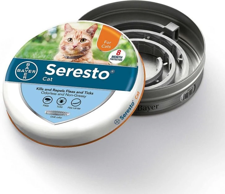 Seresto Flea & Tick Collar for Dogs, up to 18-lbs + Flea & Tick Collar for Cats 6 Seresto Flea & Tick Collar for Dogs, up to 18-lbs + Flea & Tick Collar for Cats - Image 6
