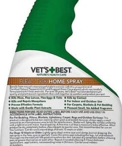 Vet's Best||Seresto Vet's Best Flea + Tick Home Spray + Seresto Flea & Tick Collar for Dogs, over 18-lbs 9 Vet's Best||Seresto Vet's Best Flea + Tick Home Spray + Seresto Flea & Tick Collar for Dogs, over 18-lbs -Elanco Sales 293968 PT2. SY630 V1620083827