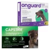 Capstar||Onguard Plus Capstar Flea Oral Treatment for Dogs, over 25 lbs, 6 Tablets + Onguard Flea & Tick Spot Treatment for Dogs, 89-132 lbs, 6 Doses (6-mos. supply)