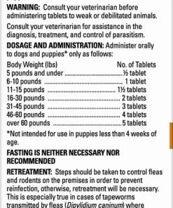 Capstar||Elanco Capstar Flea Oral Treatment for Dogs, 2-25 lbs, 6 Tablets + Elanco Tapeworm Dog De-Wormer, 5 count 16 Capstar||Elanco Capstar Flea Oral Treatment for Dogs, 2-25 lbs, 6 Tablets + Elanco Tapeworm Dog De-Wormer, 5 count -Elanco Sales 297860 PT7. SY630 V1640042519