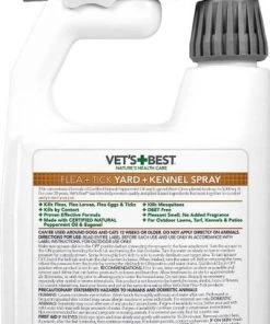 Capstar||Vet's Best Capstar Flea Oral Treatment for Dogs, 2-25 lbs, 6 Tablets + Vet's Best Flea + Tick Yard & Kennel Spray for Dogs, 32-oz bottle -Elanco Sales 297862 PT6. SY630 V1621267050