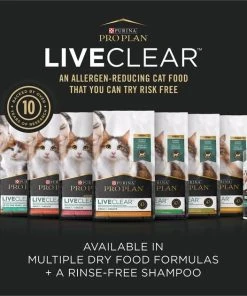 Purina Pro Plan LiveClear Kitten Chicken & Rice Formula Dry Cat Food 15 Purina Pro Plan LiveClear Kitten Chicken & Rice Formula Dry Cat Food -Elanco Sales 328611 PT6. SY630 V1631050007