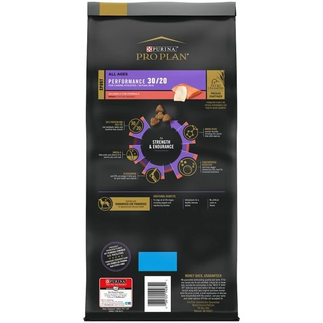 Purina Pro Plan Sport Performance 30/20 Salmon & Cod Formula Dry Dog Food 2 Purina Pro Plan Sport Performance 30/20 Salmon & Cod Formula Dry Dog Food - Image 2