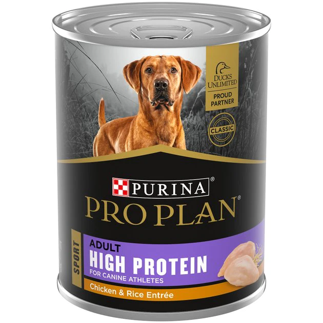 Purina Pro Plan Sport High Protein Chicken & Rice Entrée Wet Dog Food 1 Purina Pro Plan Sport High Protein Chicken & Rice Entrée Wet Dog Food