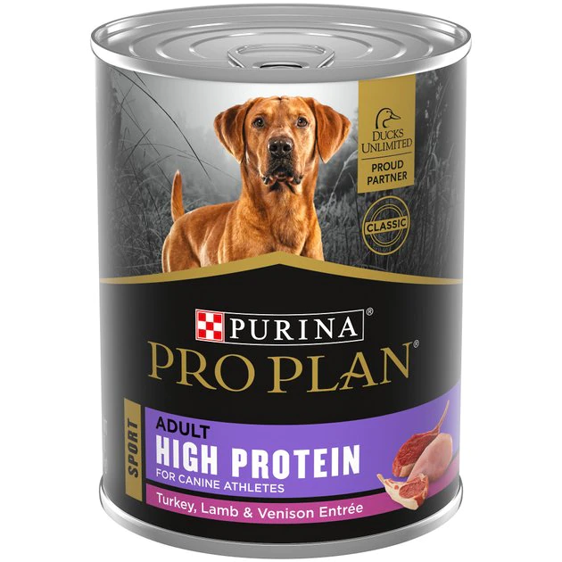 Purina Pro Plan Sport High Protein Turkey, Lamb & Venison Entrée Wet Dog Food 1 Purina Pro Plan Sport High Protein Turkey, Lamb & Venison Entrée Wet Dog Food