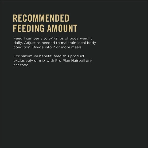 Purina Pro Plan Hairball Control Turkey Entree Pate Wet Cat Food, 3-oz can, case of 24 8 Purina Pro Plan Hairball Control Turkey Entree Pate Wet Cat Food, 3-oz can, case of 24 - Image 8