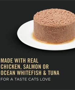 Purina Pro Plan Hairball Entrees Control Variety Pack Wet Cat Food, 3-oz can, case of 24 -Elanco Sales 336314 PT2. SY630 V1634080681