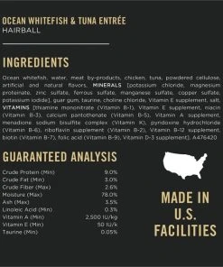 Purina Pro Plan Hairball Entrees Control Variety Pack Wet Cat Food, 3-oz can, case of 24 -Elanco Sales 336314 PT7. SY630 V1634074613