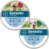Seresto Flea & Tick Collar for Dogs, over 18 lbs + Flea & Tick Collar for Dogs, up to 18 lbs
