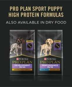 Purina Pro Plan Sport Puppy High Protein Chicken & Rice Wet Dog Food, 13-oz can, case of 12 14 Purina Pro Plan Sport Puppy High Protein Chicken & Rice Wet Dog Food, 13-oz can, case of 12 -Elanco Sales 352974 PT5. SY630 V1638493922