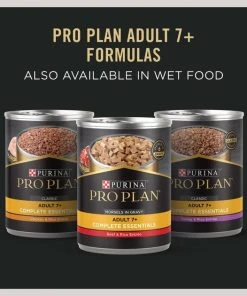 Purina Pro Plan 7+ Complete Essentials Shredded Blend Beef & Rice Formula High Protein Dog Food 15 Purina Pro Plan 7+ Complete Essentials Shredded Blend Beef & Rice Formula High Protein Dog Food -Elanco Sales 352979 PT6. SY630 V1649197653