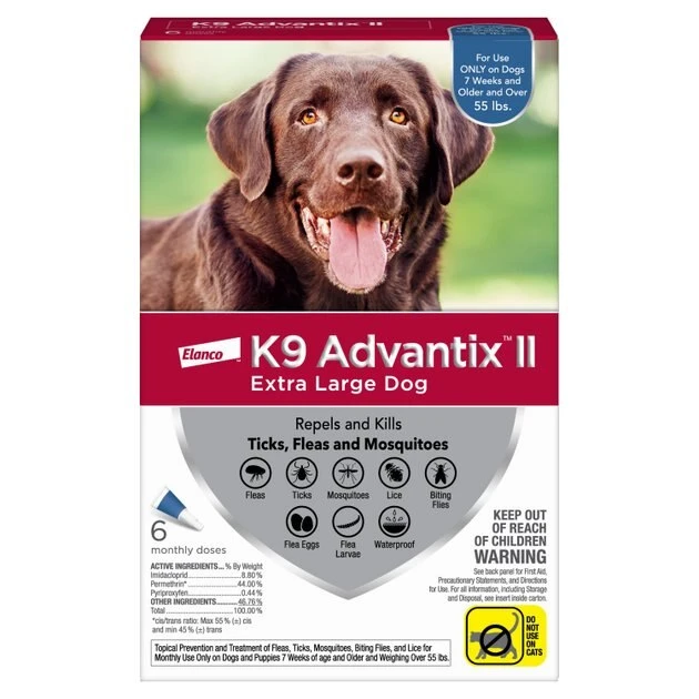 K9 Advantix||Advantage II K9 Advantix II Flea & Tick Spot Treatment for Dogs, over 55 lbs + Advantage Yard & Premise Spray 2 K9 Advantix||Advantage II K9 Advantix II Flea & Tick Spot Treatment for Dogs, over 55 lbs + Advantage Yard & Premise Spray - Image 2