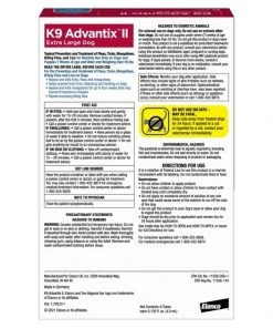 K9 Advantix||Advantage II K9 Advantix II Flea & Tick Spot Treatment for Dogs, over 55 lbs + Advantage Yard & Premise Spray 10 K9 Advantix||Advantage II K9 Advantix II Flea & Tick Spot Treatment for Dogs, over 55 lbs + Advantage Yard & Premise Spray -Elanco Sales 357283 PT2. SY630 V1657657128