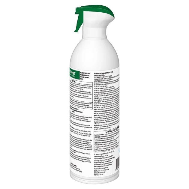 Advantage II Advantage Topical & Home & Yard Flea & Tick Spray for Cats + Household Spot & Crevice Spray 3 Advantage II Advantage Topical & Home & Yard Flea & Tick Spray for Cats + Household Spot & Crevice Spray - Image 3