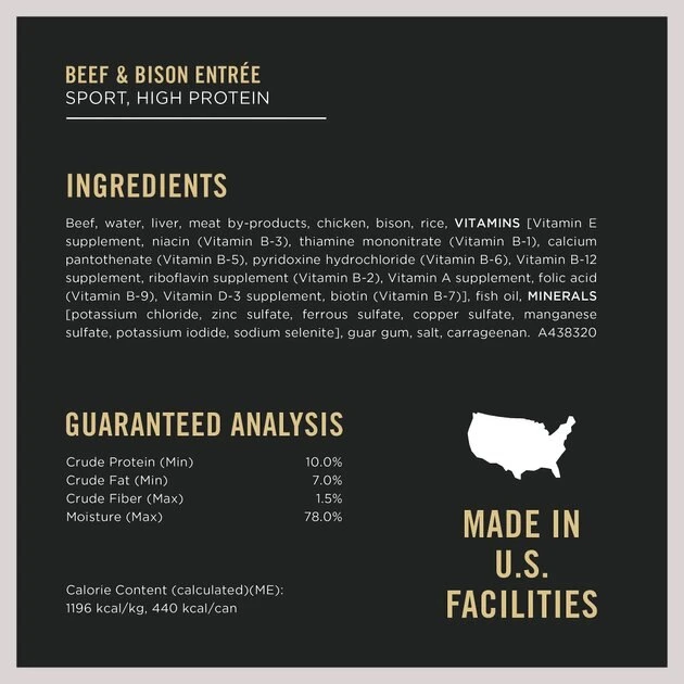 Purina Pro Plan Sport High Protein Wet Canned Dog Food Variety Pack, 13-oz, case of 24 4 Purina Pro Plan Sport High Protein Wet Canned Dog Food Variety Pack, 13-oz, case of 24 - Image 4