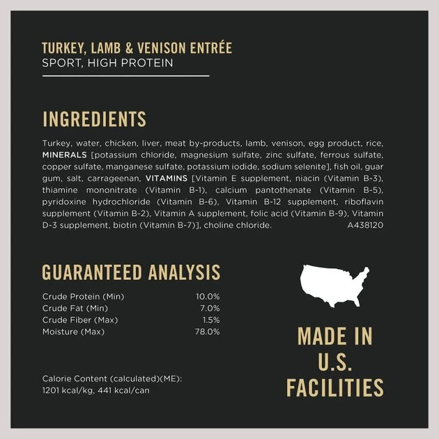 Purina Pro Plan Sport High Protein Wet Canned Dog Food Variety Pack, 13-oz, case of 24 5 Purina Pro Plan Sport High Protein Wet Canned Dog Food Variety Pack, 13-oz, case of 24 - Image 5