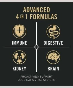 Purina Pro Plan Vital Systems 4-in-1 Turkey Pate Wet Cat Food, 3-oz can, case of 24 9 Purina Pro Plan Vital Systems 4-in-1 Turkey Pate Wet Cat Food, 3-oz can, case of 24 -Elanco Sales 542022 PT2. SY630 V1652976450