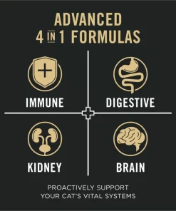 Purina Pro Plan Vital Systems 4-in-1 Support Chicken Entrée Pate Wet Cat Food, 3-oz can, case of 24 9 Purina Pro Plan Vital Systems 4-in-1 Support Chicken Entrée Pate Wet Cat Food, 3-oz can, case of 24 -Elanco Sales 581790 PT2. SY630 V1658284506