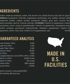 Purina Pro Plan Vital Systems 4-in-1 Support Chicken Entrée Pate Wet Cat Food, 3-oz can, case of 24 11 Purina Pro Plan Vital Systems 4-in-1 Support Chicken Entrée Pate Wet Cat Food, 3-oz can, case of 24 -Elanco Sales 581790 PT4. SY630 V1658194541