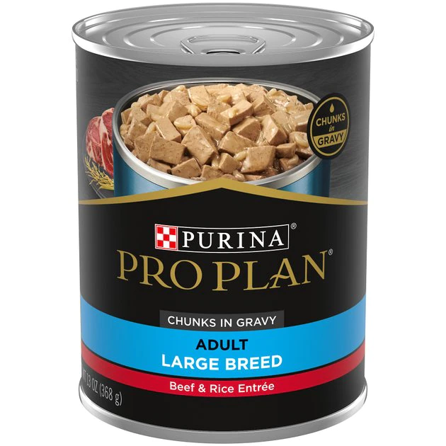 Purina Pro Plan Specialized Adult Large Breed Beef & Rice Entree Canned Dog Food 1 Purina Pro Plan Specialized Adult Large Breed Beef & Rice Entree Canned Dog Food