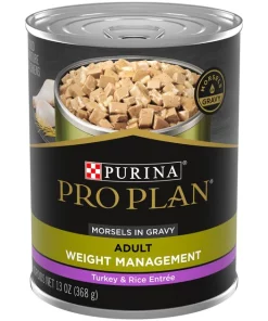 Purina Pro Plan Specialized Adult Weight Management Turkey & Rice Entree Canned Dog Food