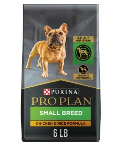 Purina Pro Plan Adult Small Breed Chicken & Rice Formula Dry Dog Food