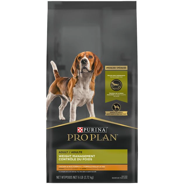 Purina Pro Plan Adult Weight Management Formula Dry Dog Food 1 Purina Pro Plan Adult Weight Management Formula Dry Dog Food